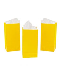 Mini Yellow Treat Bags