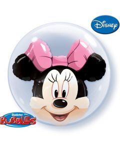 Minnie Mouse 60cm Round Bubble Balloon