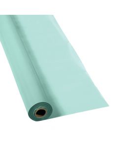 Mint Green Plastic Tablecloth Roll