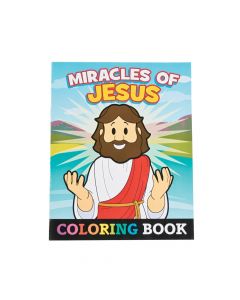 Miracles of Jesus Coloring Books