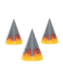 Monster Truck Party Cone Hats
