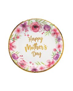 Mother’s Day Floral Dinner Plates - 8 Ct.