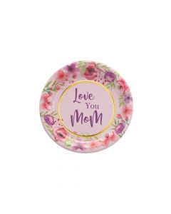 Mother’s Day Floral Paper Dessert Plates - 8 Ct.