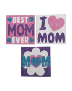 Mother’s Day Glitter Art Pictures