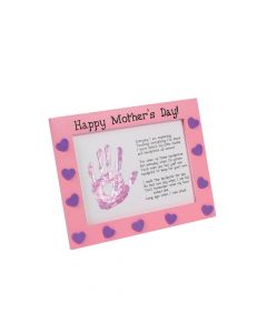 Mother's Day Handprint Frame Craft Kit