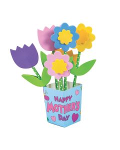 Mother’s Day Straw Flower Bouquet Craft Kit