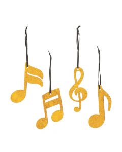Musical Note Ornaments