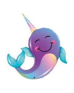 Narwhal Party Mylar Balloon