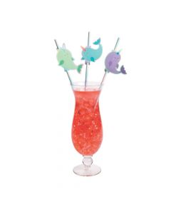Narwhal Party Straws