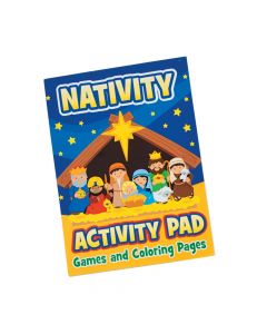 Nativity Activity Books with Stickers