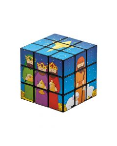 Nativity Puzzle Cubes