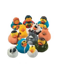 Nativity Rubber Duckies