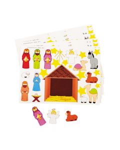 Nativity Scene Stickers