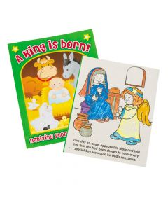 Nativity Story Coloring Books