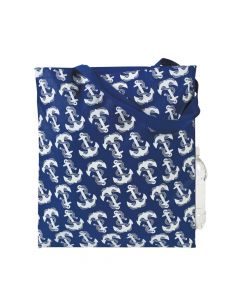 Navy Anchor Tote Bags