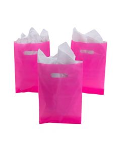 Neon Pink Goody Bags