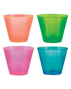 Neon Plastic Cups