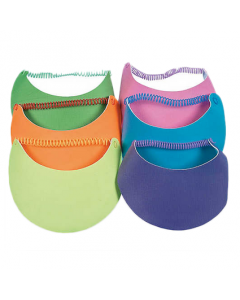 Kids Neon Visors with Coil Band