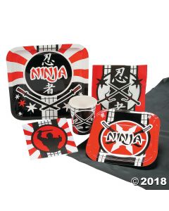 Ninja Warrior Party Pack