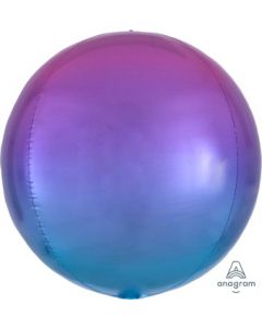 Ombre Pink & Blue Orb Balloon