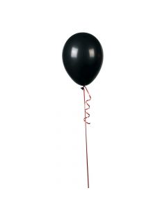 Onyx Black 11" Latex Balloons