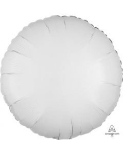 Opaque White Circle Balloon