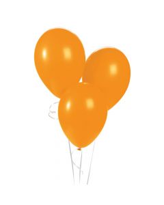 Orange 11" Latex Balloons