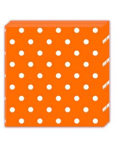 Orange Dots Lunch Napkin