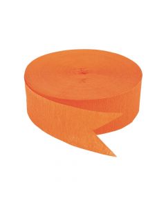 Orange Jumbo Paper Streamers
