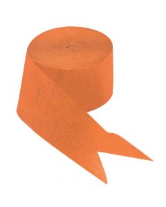 Orange Paper Streamers