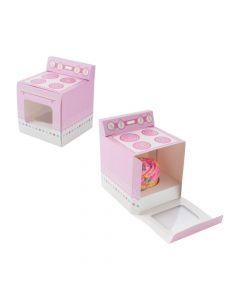 Oven Cupcake Favor Boxes