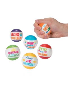Paint Chip Motivational Stress Balls