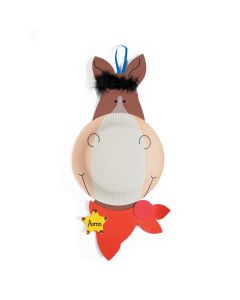 Paper Plate Horse Craft Kit