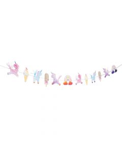Pastel Unicorn Party Banner