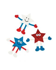 Patriotic Bendable Characters