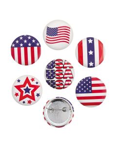 Patriotic Buttons