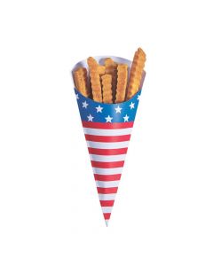 Patriotic French Fry Holder Treat Bags