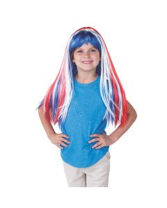 Patriotic Glam Wig