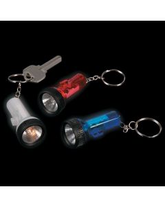 Patriotic Large-Beam Flashlight Keychains