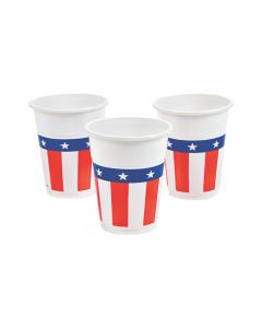 Patriotic Plastic Cups