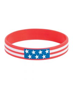 Patriotic Rubber Bracelets