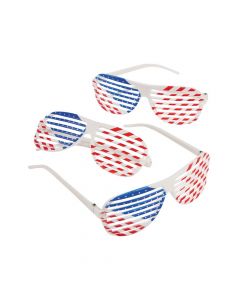 Patriotic Shutter Glasses