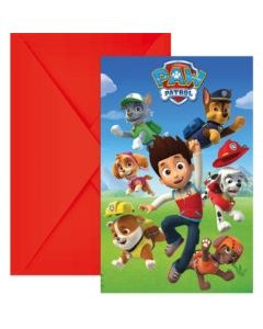 Paw Patrol Ready for Action Invites