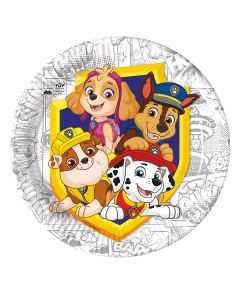 Paw Patrol Yelp for Action Paper Plates Large - Eco Friendly