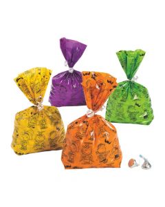 Peanuts Halloween Cellophane Bags
