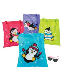 Penguin Tote Bags