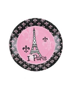 Perfectly Paris Paper Dinner Plates