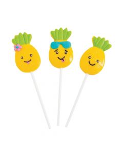 Pineapple Character Lollipops