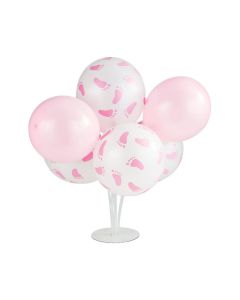 Pink Baby Shower Latex Balloon Bouquet Centerpieces
