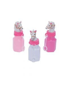 Pink Cowgirl Bubble Bottles